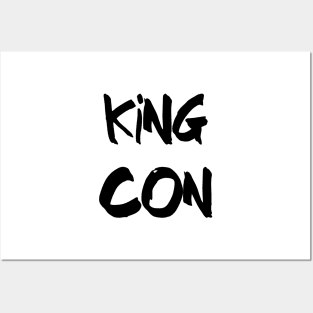 King Con (Black) Posters and Art